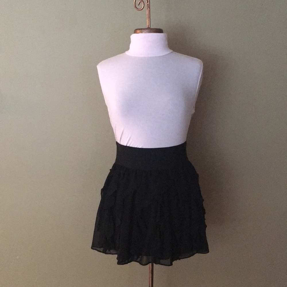 EXPRESS mini black skirt